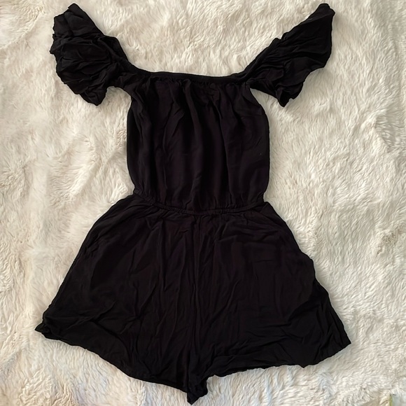 H&M Pants - H&M divided black romper in US size 2